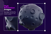 3D space icon pack, a Templates & Theme by Dope Design (Thumbnail 4 of 9)