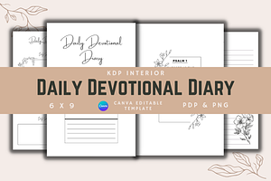 Daily Devotional Dairy  KDP Interior