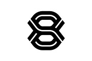 SX8 initial letter monogram logo, a Branding & Logo Template by Buqancreative (Thumbnail 1 of 4)