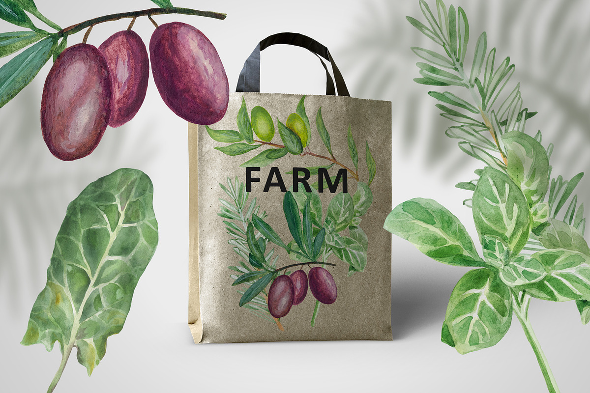 Watercolor Farm, an Object Graphic by Design X0 (Photo 7 of 10)