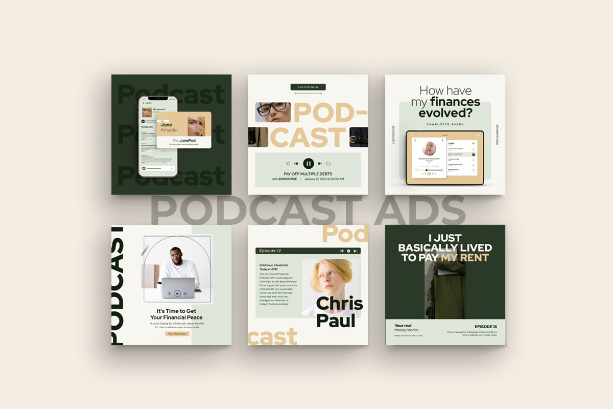 Financial Instagram Creator CANVA PS, a Social Media Template by Eviory (Photo 13 of 34)