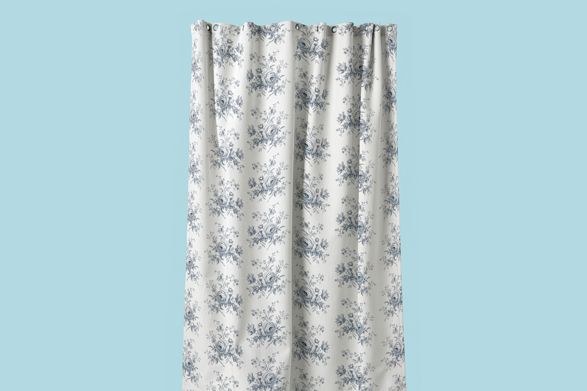 Blue Toile de Jouy Floral Pattern, a Pattern Graphic by elif (Photo 2 of 8)