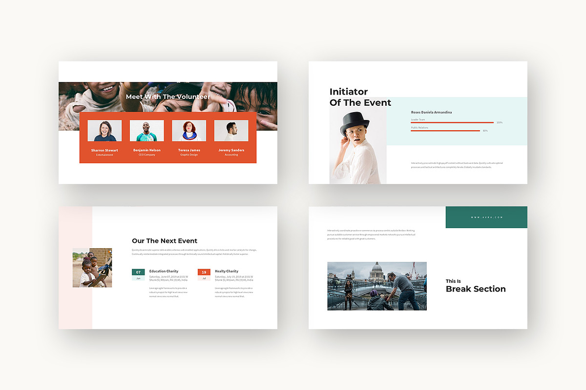 Avra : Fundraising Keynote, a Presentation Template by Punkl Camp (Photo 3 of 16)