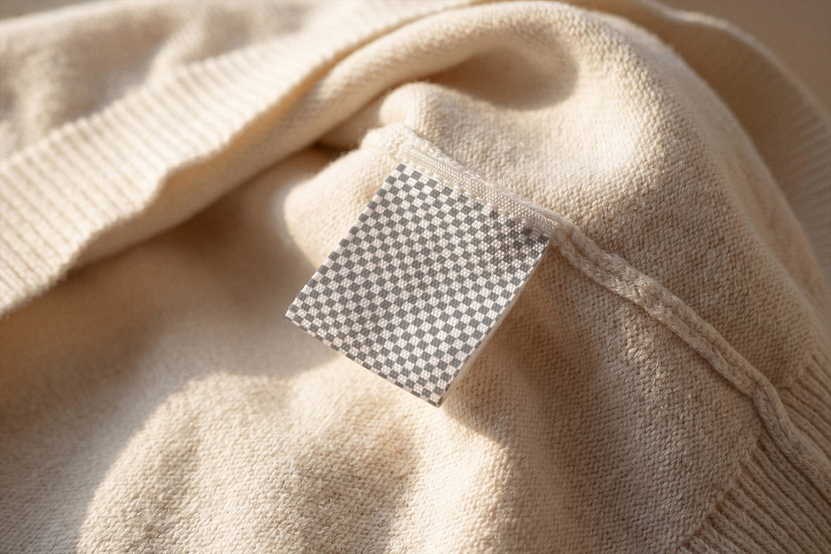 Luxury Woven Label Mockup, a Shirt Mockup by Designer Dude (Photo 2 of 2)