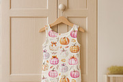 Pumpkin Pastel Seamless Pattern, a Pattern Graphic by Kreeya Art Shop (Thumbnail 7 of 9)