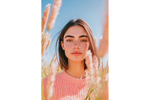 Close up portrait of a young, a Person Photo by Lermont51