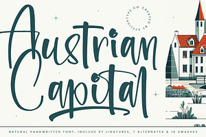 Austrian Capital Natural Handwritten