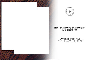 Invitation / Card Mockup