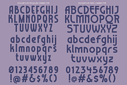Dogurtlen Art Deco Font, a Font by madeDeduk (Thumbnail 7 of 8)