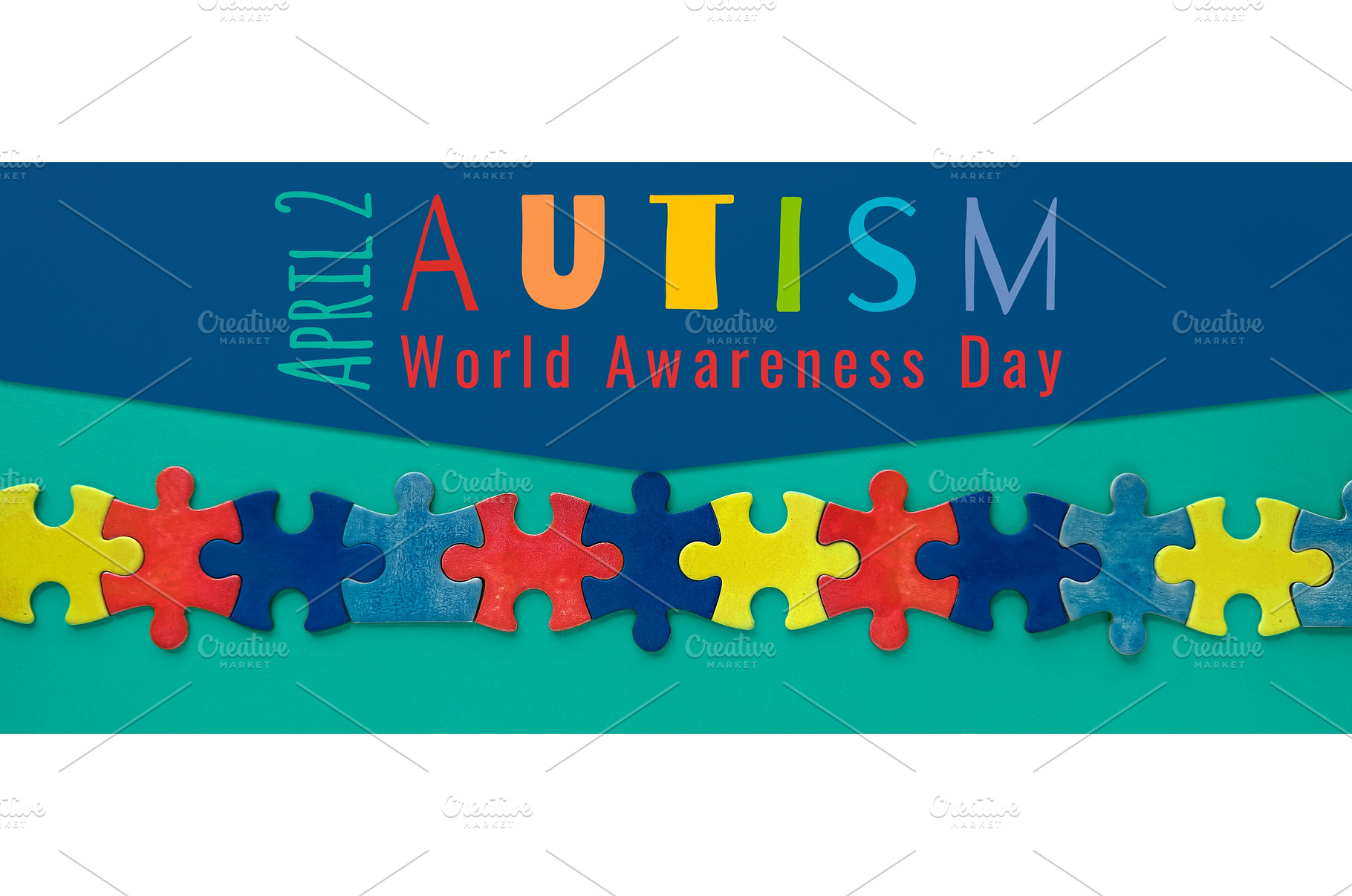 Autism World Awareness Day with, a Photo by tilialucida
