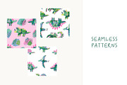 Abstract Hand Drawn Dinosaurs, an Animal Illustration by Barkova Nadya (Thumbnail 7 of 8)