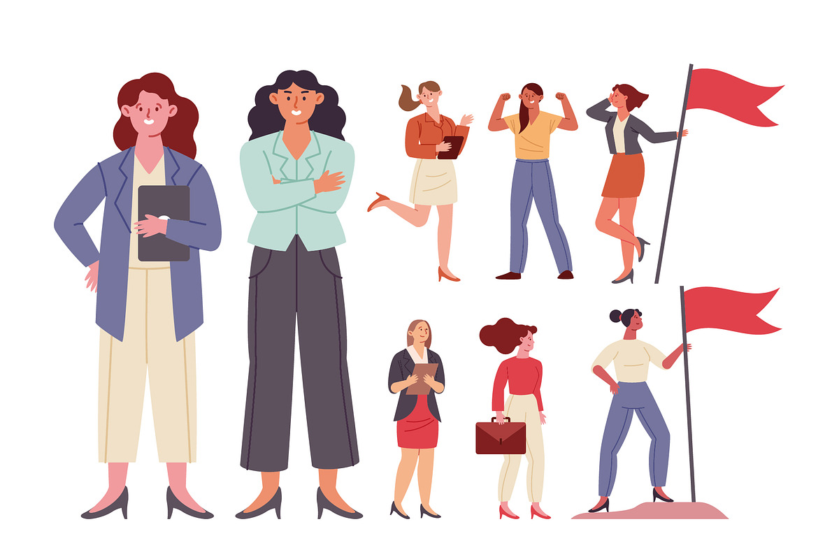 Entrepreneur Women Set
