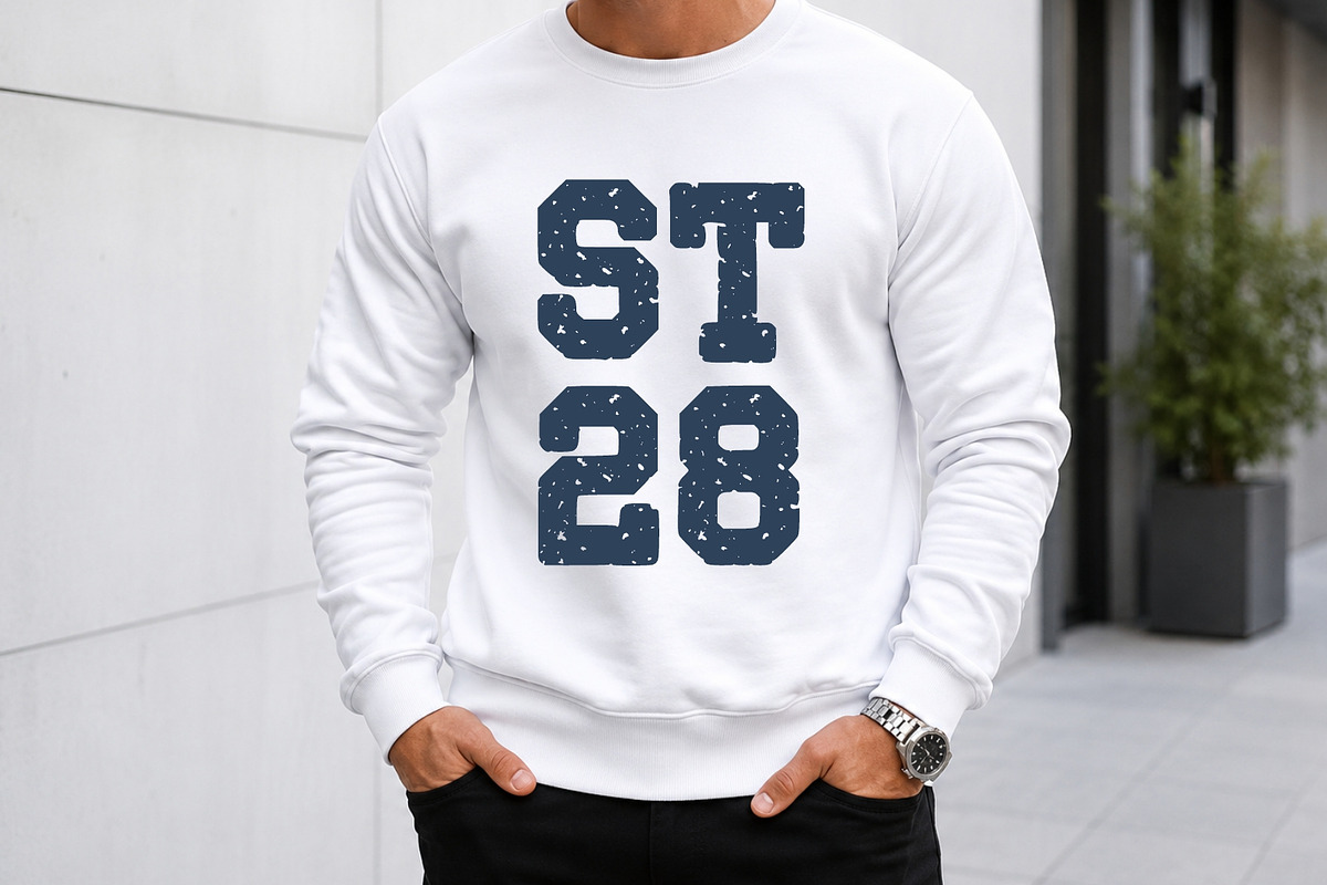 Varsity Destroy, a Slab Serif Font by Fourteen Letter (Photo 4 of 4)