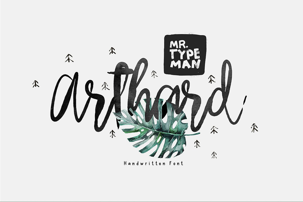 Arthard Handwritten Script