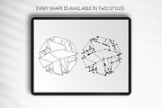 Cosmo - Vector geometric shapes, an Object Graphic by RDShop (Thumbnail 2 of 8)