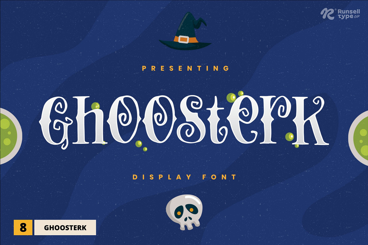 The Best Halloween Font Bundle, a Font by Runsell Studio (Photo 18 of 74)