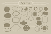 120 Handwritten Decorative Shapes 04, an Object Graphic by Cruzine (Thumbnail 4 of 5)