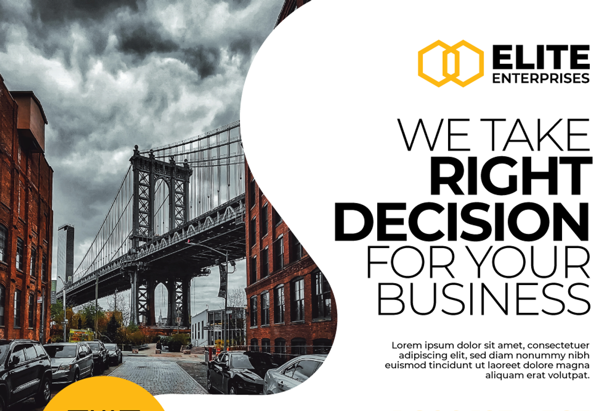 Corporate Business Flyer, a Flyer Template by Design'sTRIBE (Photo 3 of 4)