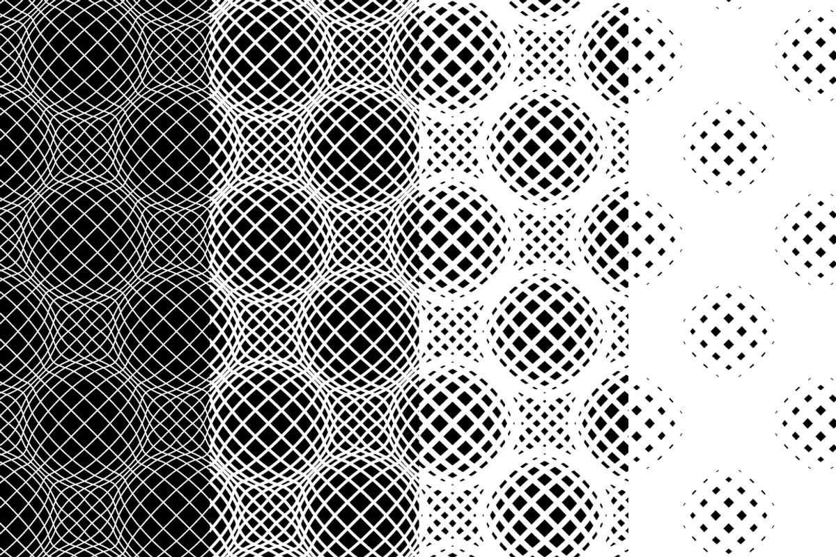 Geometric Fun - Patterns Bundle, a Pattern Graphic by kloroform