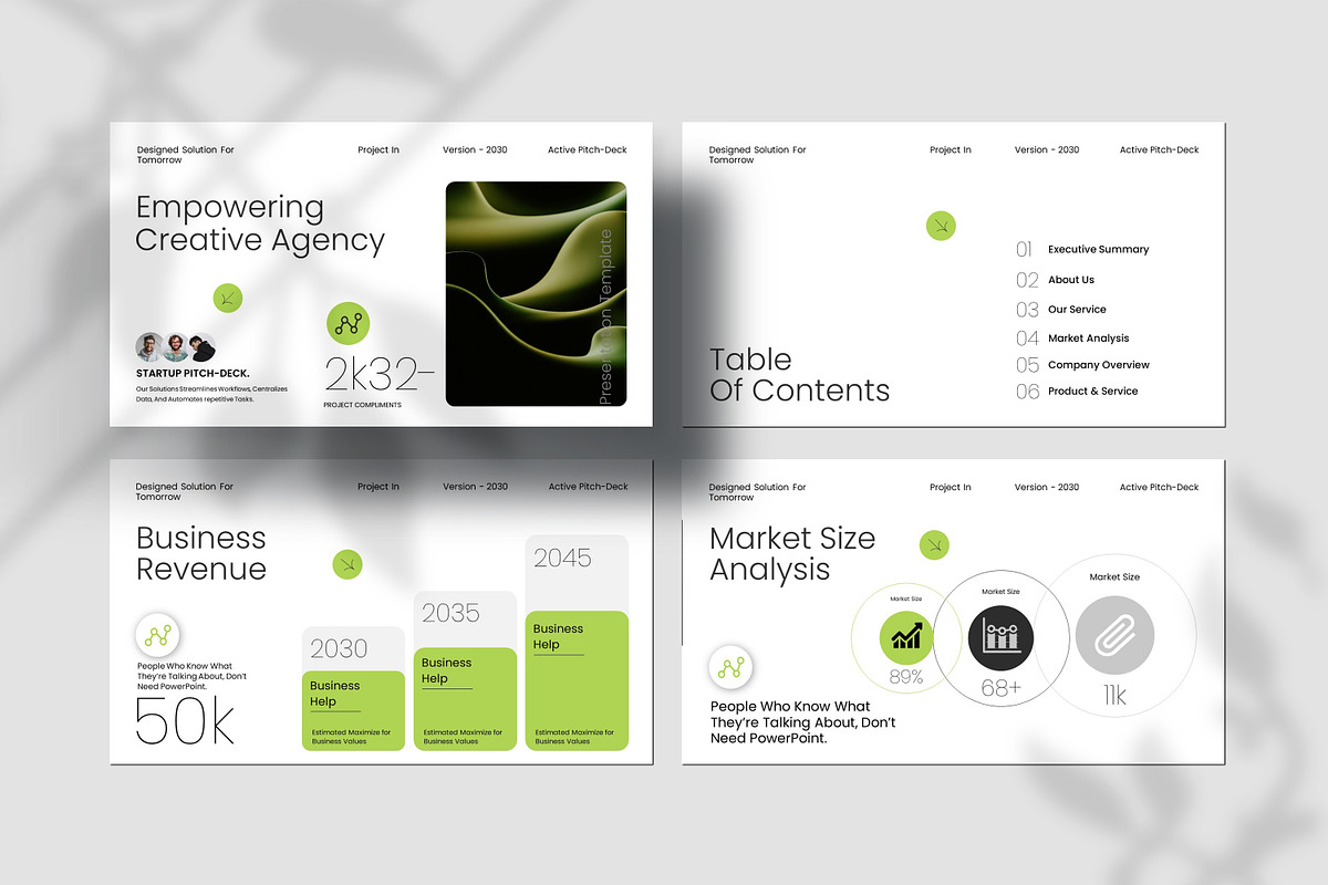 Business Pitch-Deck Presentation, a Presentation Template by Creative-Work (Photo 3 of 9)