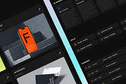 Narayan — Dark Framer Portfolio, a Landing Page Template by Eamonn Day Lavelle (Thumbnail 3 of 5)