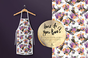 Halloween Witches Ghosts Patterns, a Pattern Graphic by KaramfilaS (Thumbnail 6 of 18)