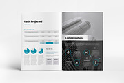 Annual Report Template I Canva, a Brochure Template by PixWork (Thumbnail 6 of 9)