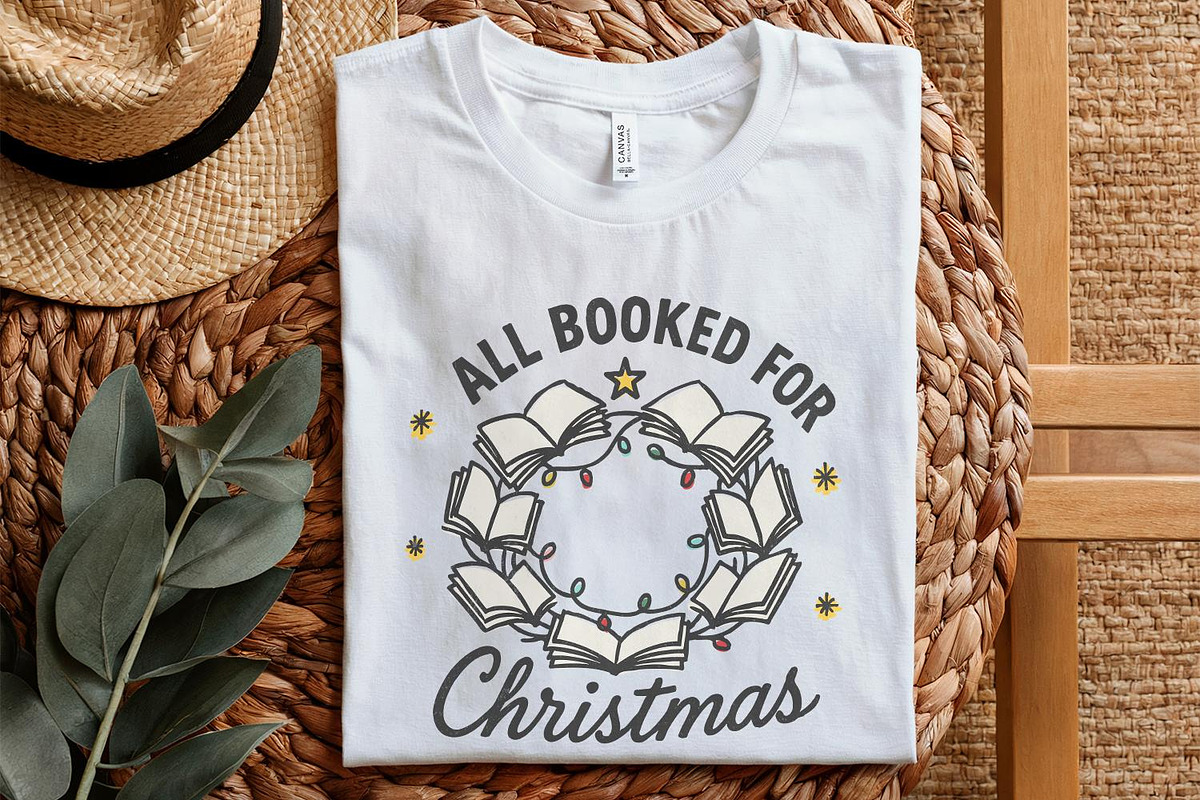 All Booked For Christmas PNG, Book, an Illustration by SharpMarketplace (Photo 5 of 9)