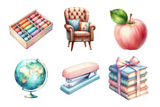Watercolor Teacher Clipart, an Illustration by Daily.Designs (Thumbnail 3 of 5)