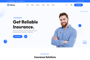 Insurance Company WordPress Theme