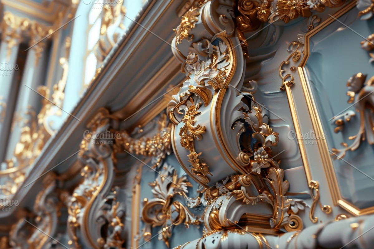 62 Rococo patterns, an Architecture Photo by Handmadefont (Photo 29 of 65)