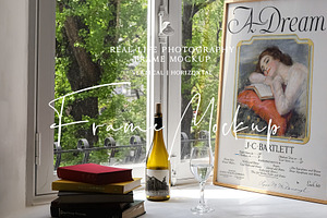 Window Serenity - Frame Mockup