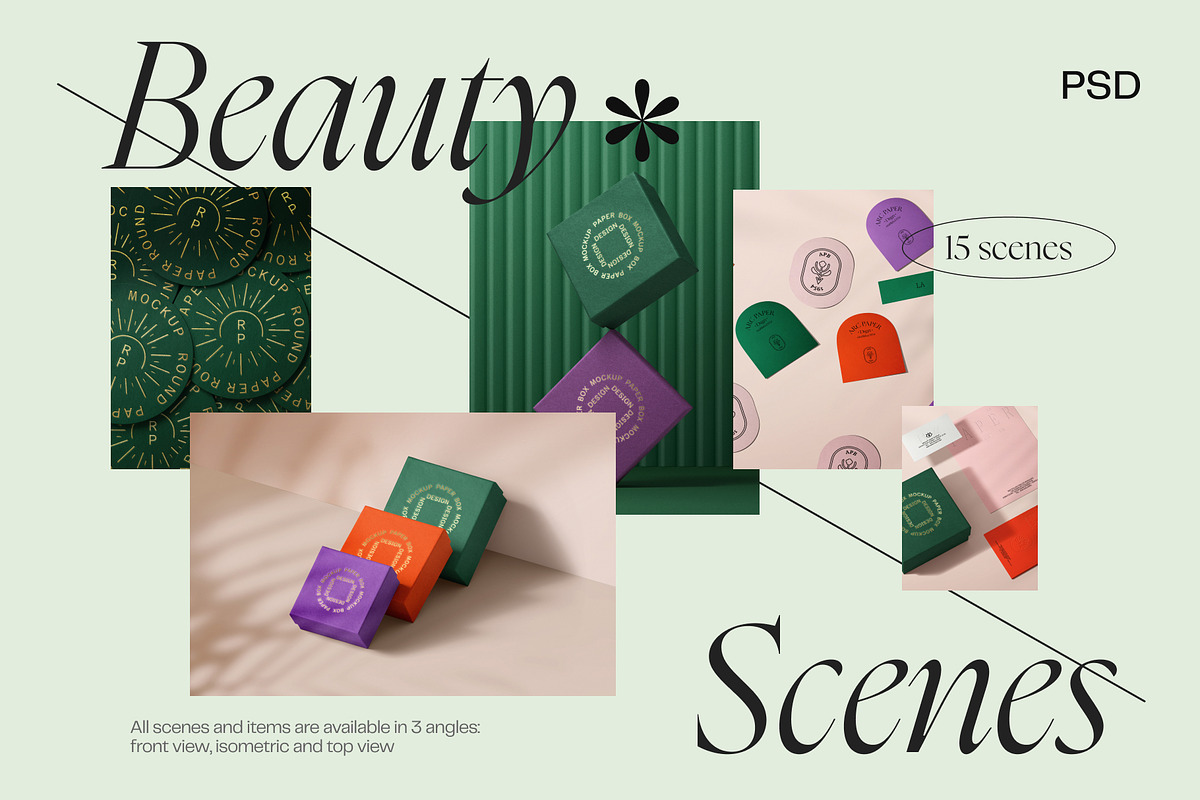 Branding mockup creator (168 PSD), a Product Mockup by Creatoom (Photo 2 of 12)