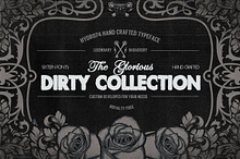 The Dirty Collection - 16 Fonts