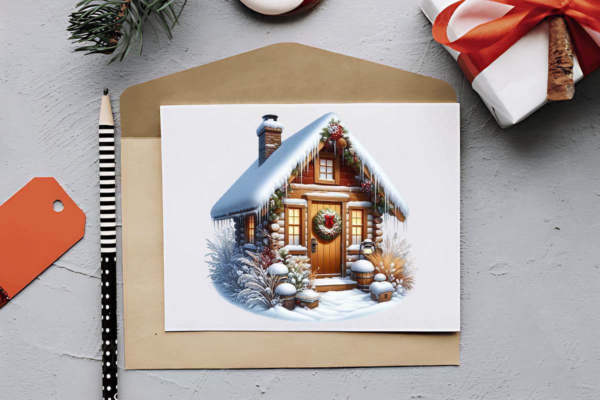 Festive Winter Holiday Clipart, a Seasonal Illustration by RobertsArt (Photo 6 of 7)