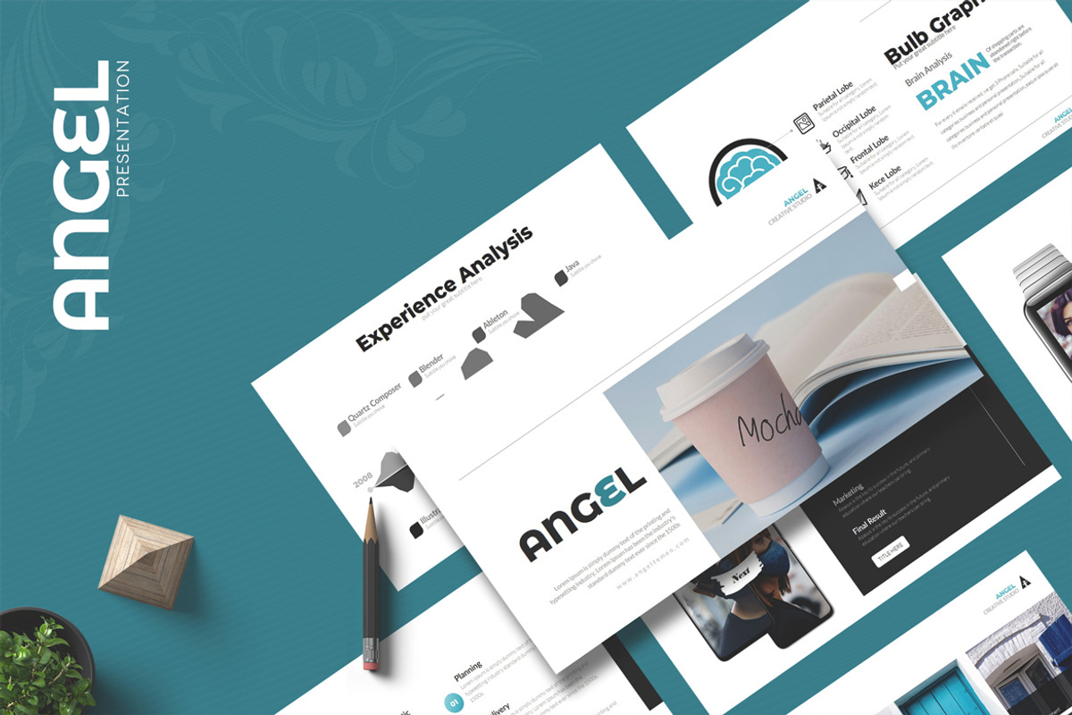 Angel Google Slide, a Presentation Template by Dedijuniadi (Photo 1 of 4)