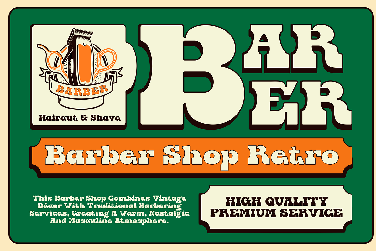 Driks - Serif Retro Font, a Serif Font by MaikoHatta (Photo 4 of 7)