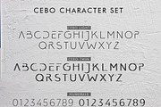 Cebo (6 Font), a Sans Serif Font by khurasan (Thumbnail 6 of 7)