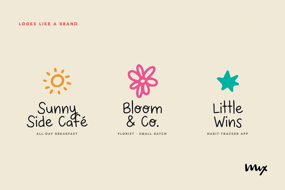 Happy Friday - Font & Dingbat Duo, a Handwritten Font by Mix Fonts (Photo 6 of 13)