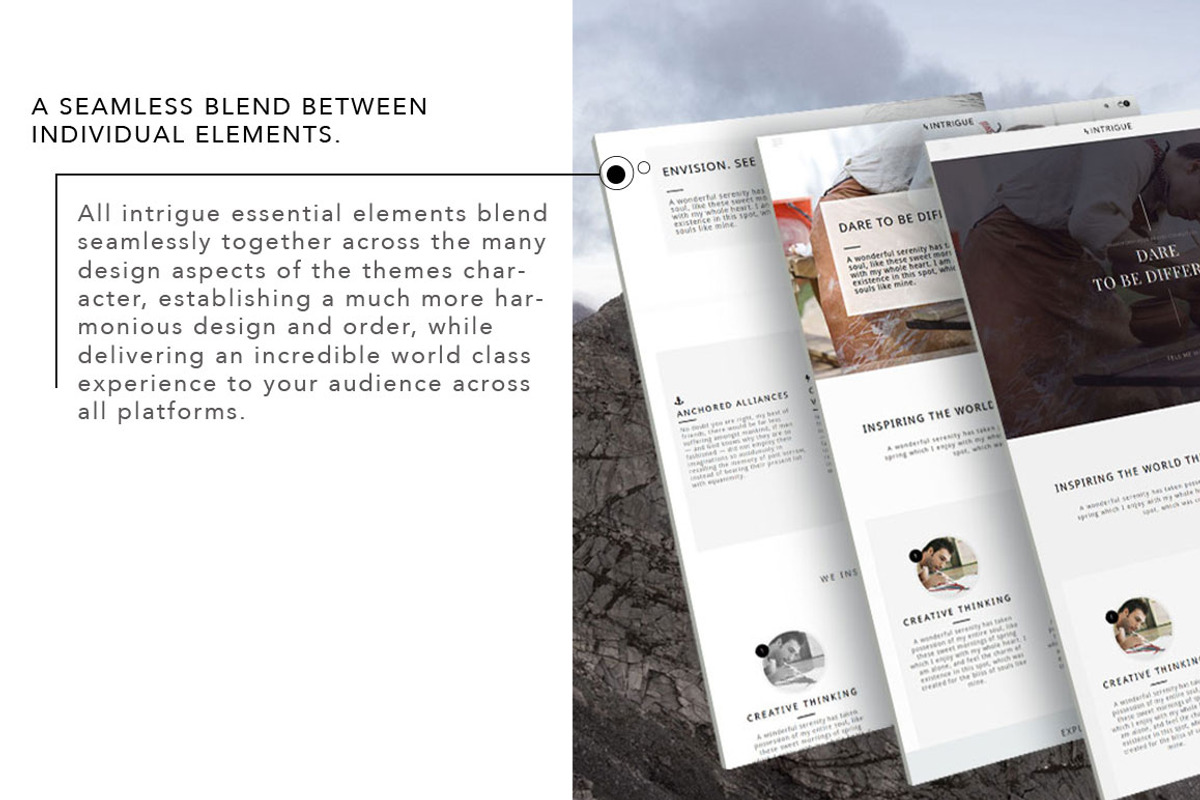 Intrigue Wordpress Theme, a WordPress Template by Intrigue (Photo 6 of 9)