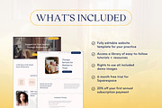 Squarespace Template for Therapists, a Squarespace Template by Pretty Boss Designs (Thumbnail 2 of 6)
