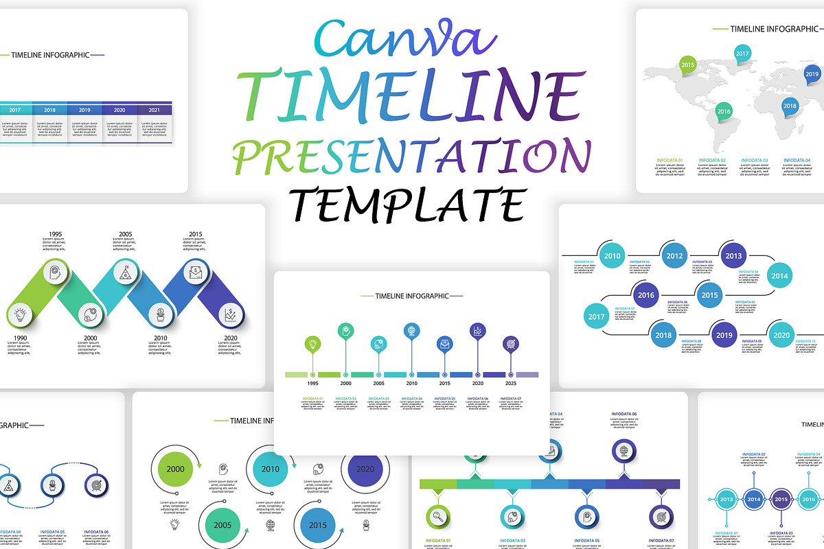 Mega Set Canva Presentation Template, a Presentation Template by Infographics project (Photo 27 of 30)