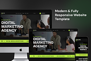 DigiMark, Marketing Website Template, a HTML Template by TNCFlow (Thumbnail 3 of 5)