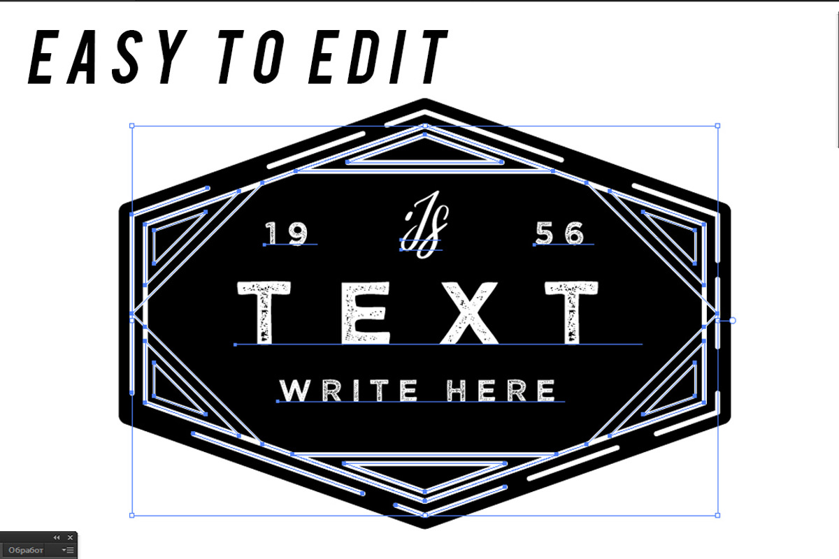 [vol.1] 20 Retro Badges Templates, a Branding & Logo Template by Roman Paslavsky (Photo 6 of 8)
