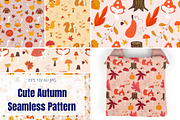 Cute Autumn Seamless Pattern Fall, a Pattern Graphic by ItsReksita Pattern (Thumbnail 1 of 9)