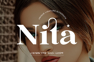 Nita Unique Serif Typeface