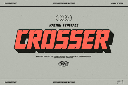 Crosser Display Typeface