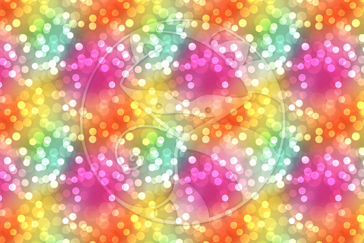 Seamless Bright Rainbow Bokehs preview 3