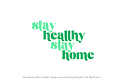 Filia Display Font, a Serif Font by Up Up Creative (Thumbnail 10 of 12)
