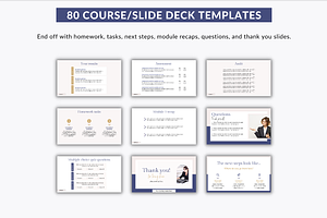 Webinar Course Slide Deck Template